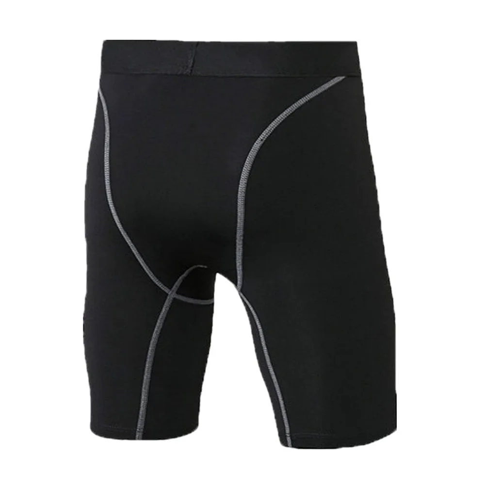 Clothing Base Layer Thermal Mens Boys Sport shorts Compression Wear Running Basketball Training Tights Fitness Short Trousers