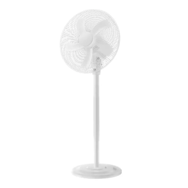 Household universal remote control plastic metal large air volume circulating fan mute vertical landing Oscillating fan