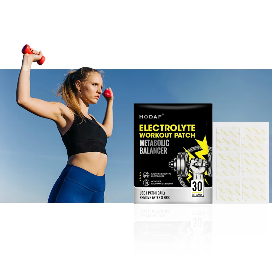 Pure Natural Extract Health Care Supports Wellness with Functions Electrolyte Workout Pads Electrolyte Workout Patch