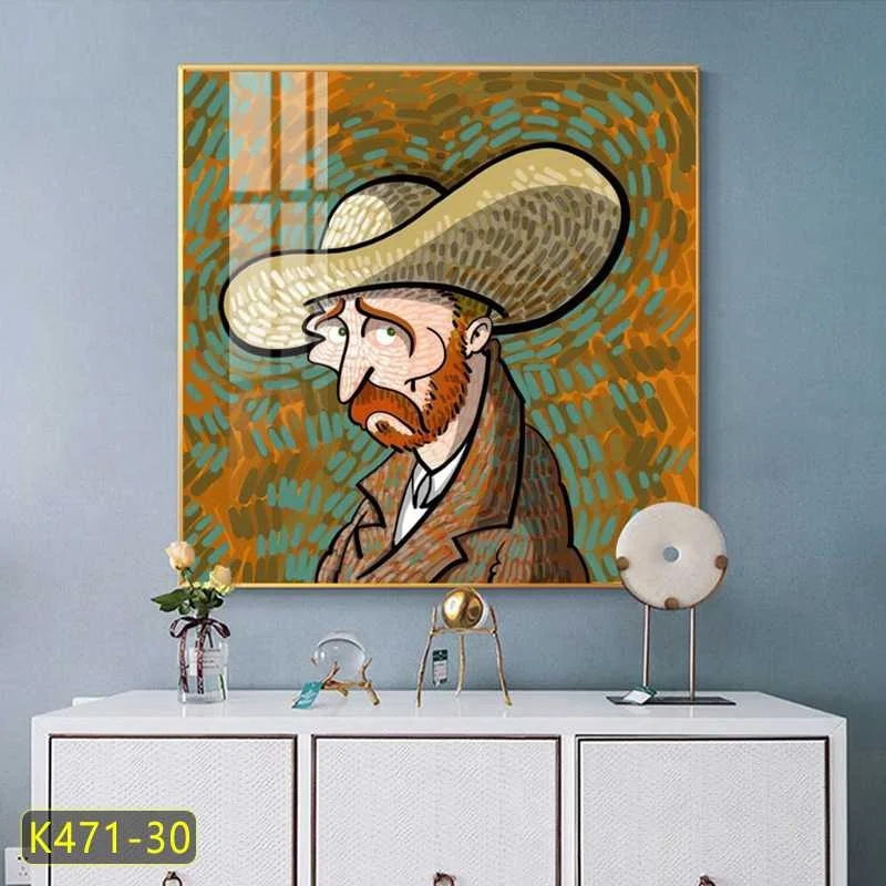 Art print painting living room hotel  wall decoration paintings and wall art classical figure paper still life monalisa painting