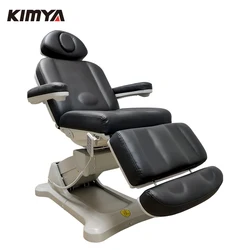 Kimya 4 motors full body spa massage tables & beds electric facial bed height footrest extendable footrest incline adjustment