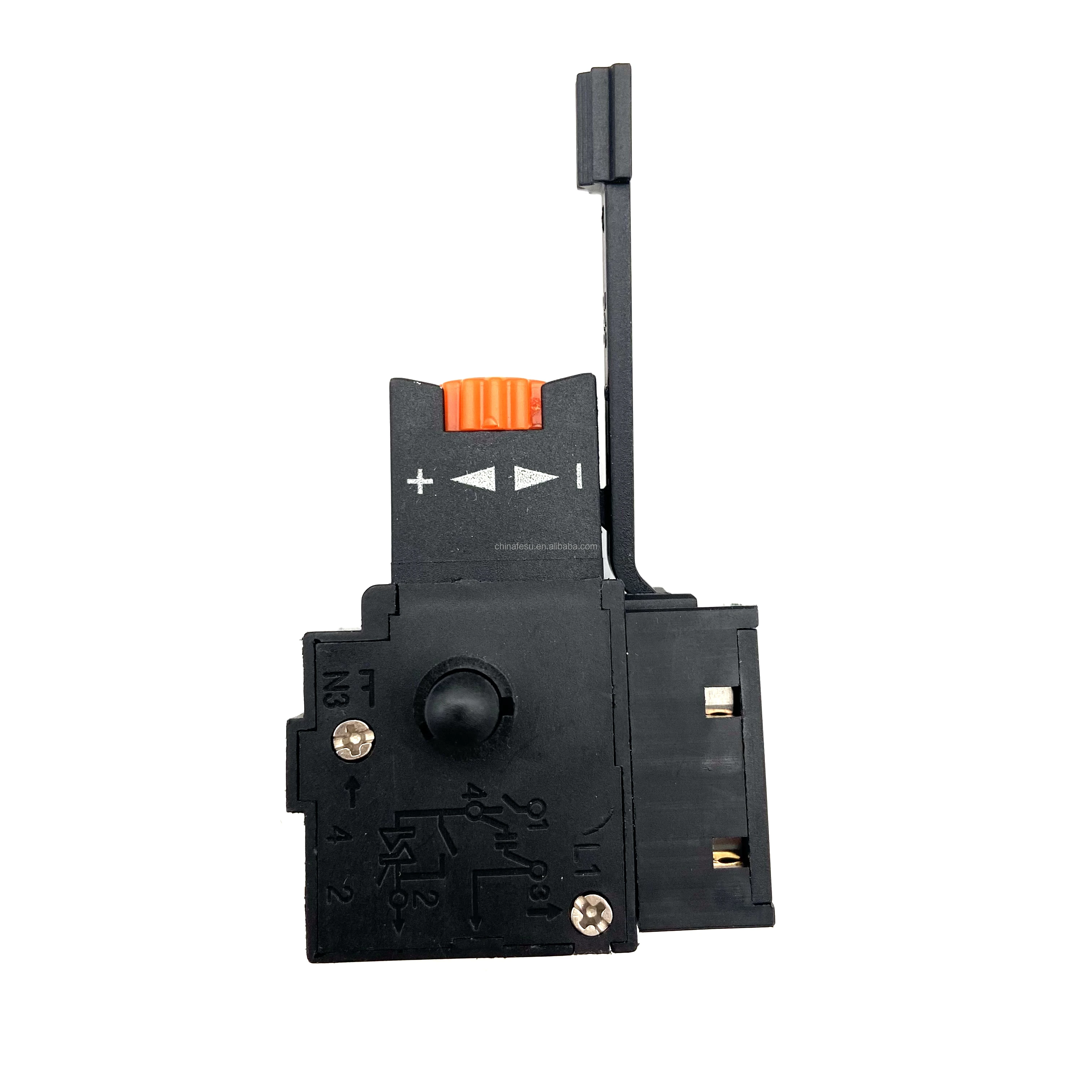 Электрическая дрель молоток переключателя и аксессуаров