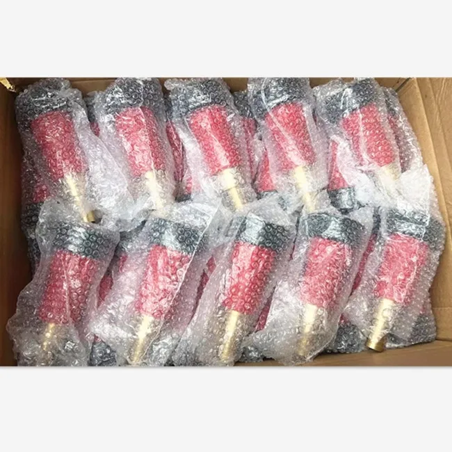 Production of adjustable plastic and brass fogger nozzle direct flow and rain flow fire nozzle firefighting nozzle