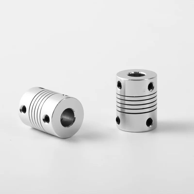 D19L25 3mm 4mm 5mm 6mm 6.35mm 8mm 10mm Aluminum Z Axis Flexible Coupling For Stepper Motor Coupler Shaft Couplings 3D Printer
