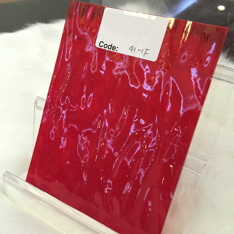 China supply 3mm tiffany stained glass sheets decoration