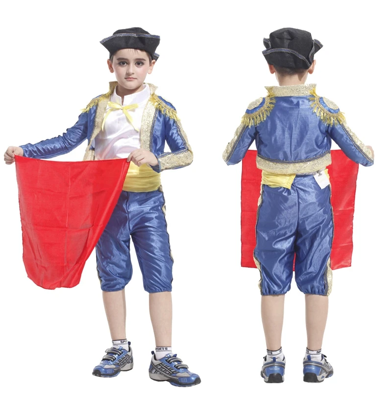 Halloween Carnival Party Cosplay Matador Costume Halloween Jumpsuit Mardi Gras Party Costumes