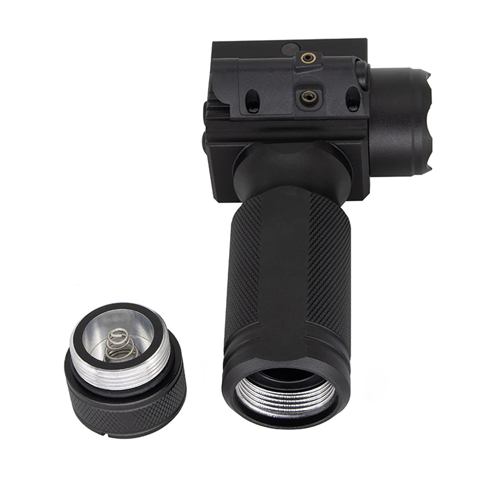 Hot Selling Red Laser And LED Integrated Under Hanging Flashlight Green Laser White Light Strobe 20mm Tactical Lighting Lamp