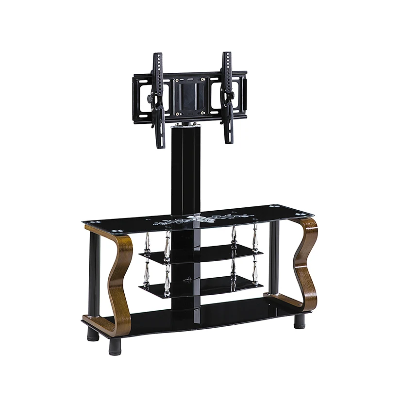 Новый дизайн, современный ТВ зеркальный шкаф, стеклянная мебель для гостиной, деревянный ТВ-дисплей, ТВ-стенд