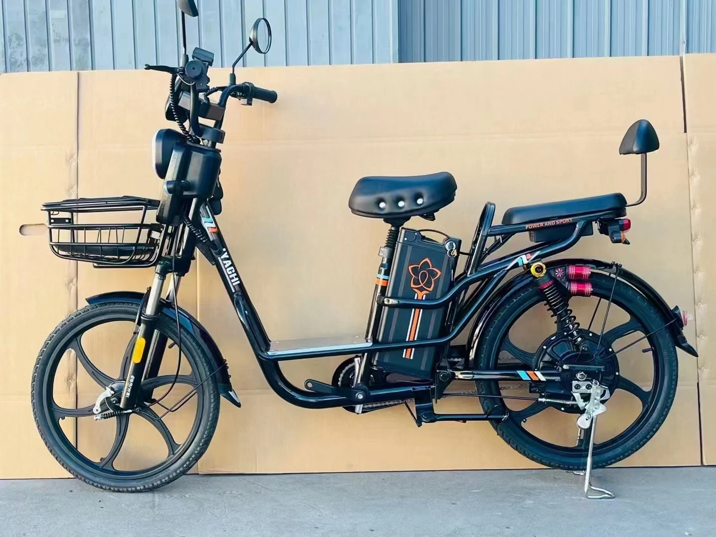 Hebei Jinju High Spring Saddle Electric Bike Charging Cycles Enduro Electric City Bicycle