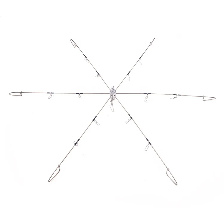 58cm High Elasticity Hexagonal steel dredge bar fishing Lures Accessory Weihai Weiyu fishing Tackle other fishing products