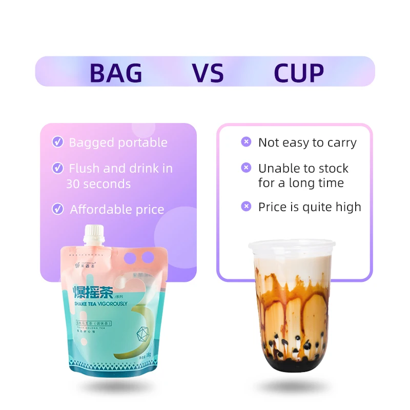 Instant  Flavor Tea Drink Powder Warm Stomach Flavour Green Tea