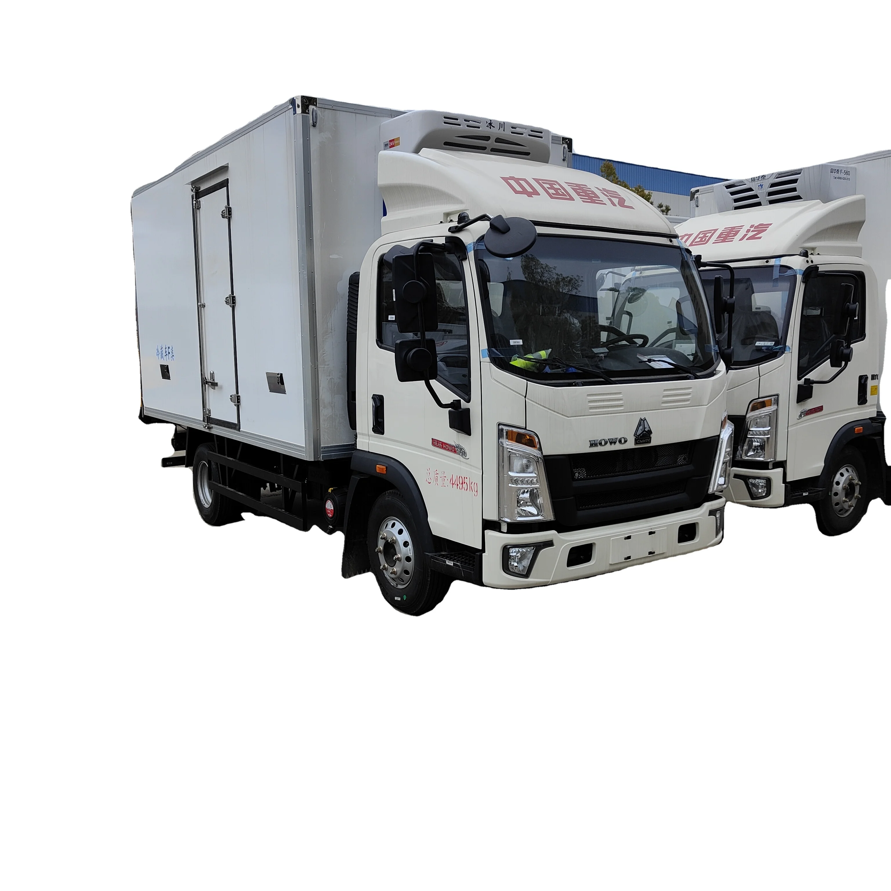 Грузовик-фургон Howo 4X2 8T для перевозки свежести фруктов и