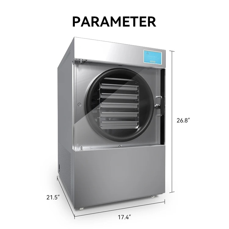 Home Freeze Dryer Patented Exquisite Appearance Small Food Freeze Drying Dryer Equipment With Independent Probes