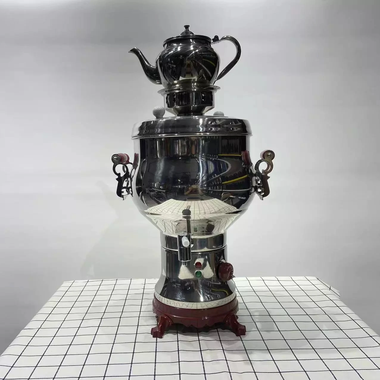 Sonifer SF-2084 Высокое качество нержавеющая сталь большая емкость 6l утепленная одежда чайник ручная электрическая самовар