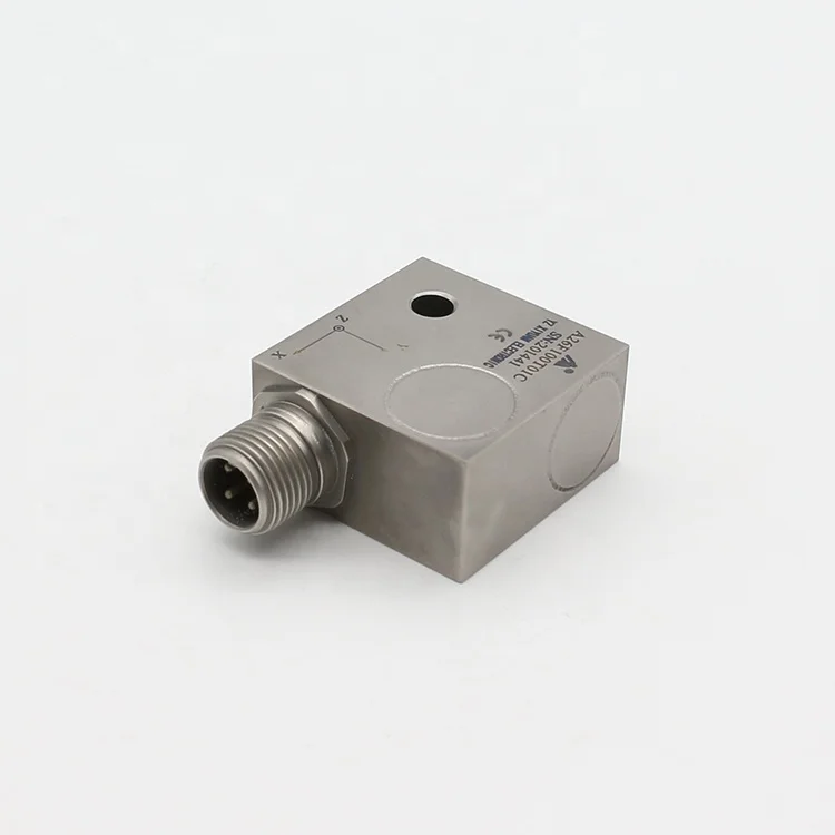 Three-dimensional Output Triaxial Accelerometer A26F100T01C Industrial IEPE Vibration Acceleration Sensor