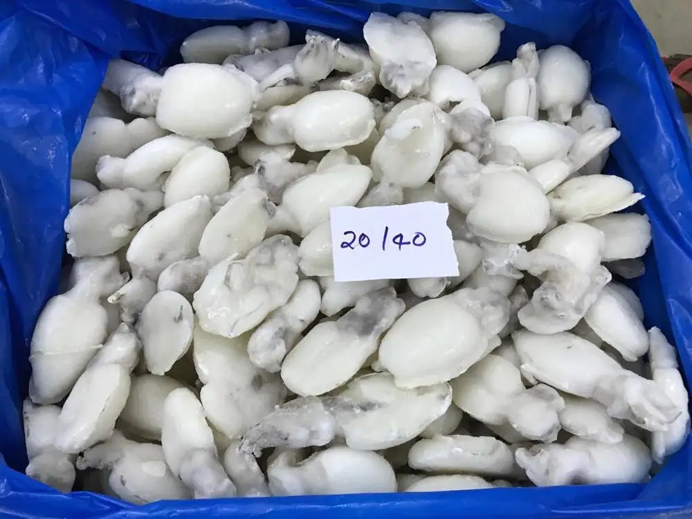 Детская гребешка, полностью очищенная, IQF