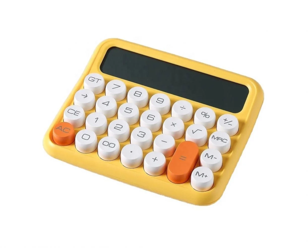 High Quality Personal Calculator Fashion Ultra Thin Big Button 12 Digit Electronic Calculator Calculadora