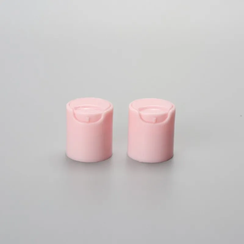 Factory Good Quality Supplier Alumina Twist Top Cap Top Button Plastic Bottle Cap Shampoo Disc Top Cap Gold