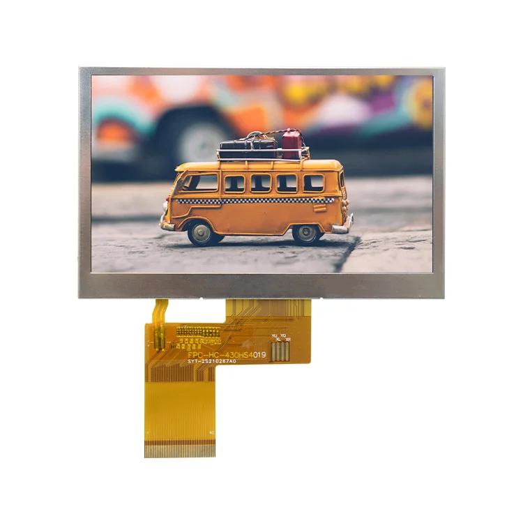 4.3 Inch 480 * RGB * 272 RGB Interface 40 Pins with TFT LCD Module LCD Display