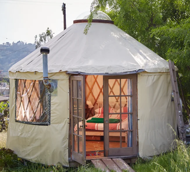 Mongolian Bamboo Craft Tent Yurt for Family Events
