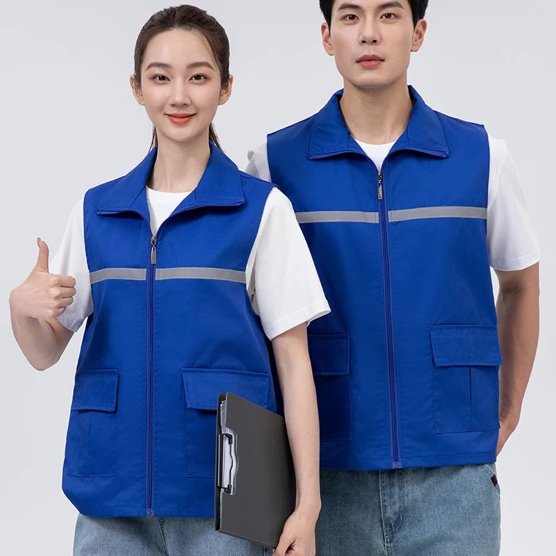 Construction Team Hospital Laboratory Workwear Overalls Photography Idusrial Work Clothes Work Security Electrician Safety Vest