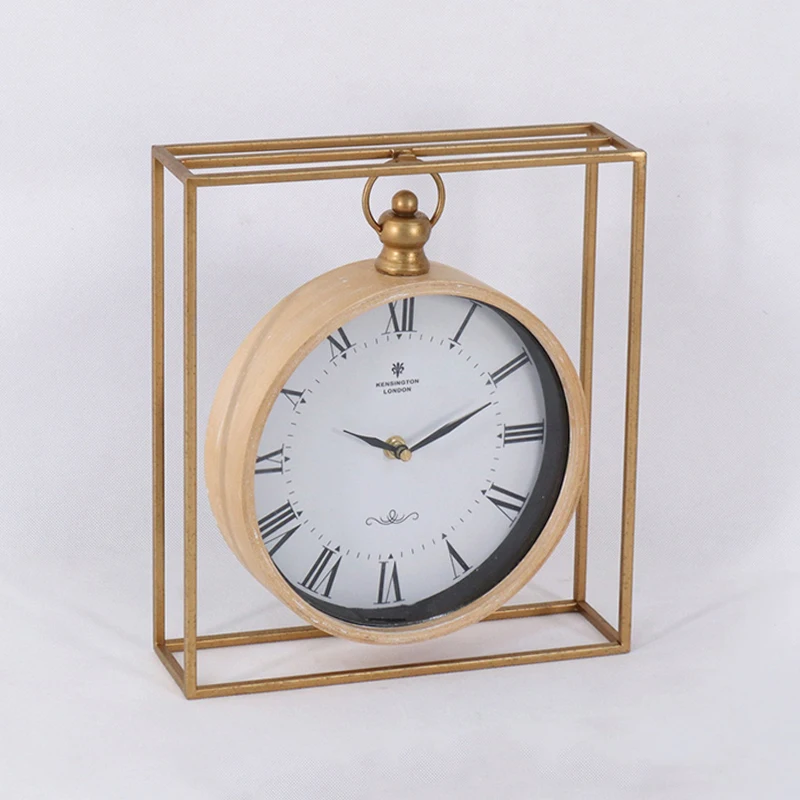 Living Room Decoration Wholesale Modern Desktops Elegant and decorative Table Clock Custom