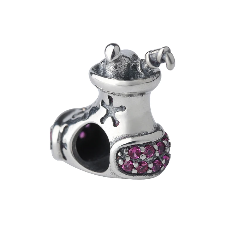 925 sterling silver christmas jewelry beads custom personalize charms fit bracelet