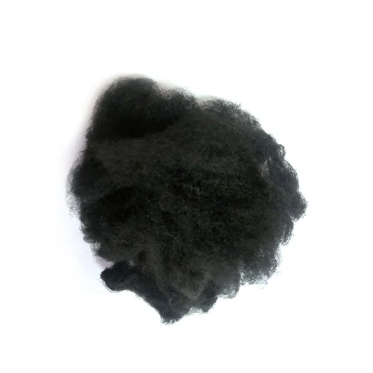 
Ready to Ship In Stock white Polyester Staple Fiber Textile Use 