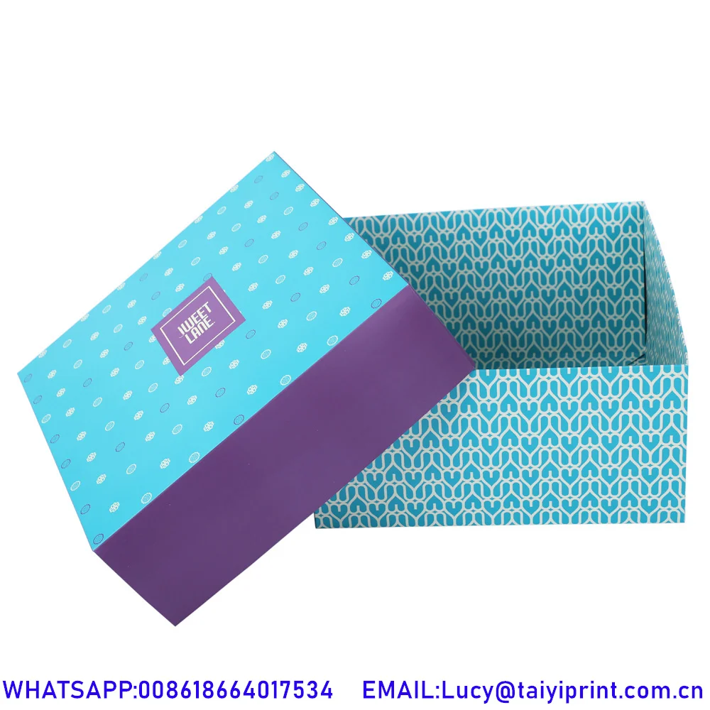 2024 Hot Selling Good Price Cake Box Eco Friendly Portable Cartoon Log Cake Box 12*10*3Cm