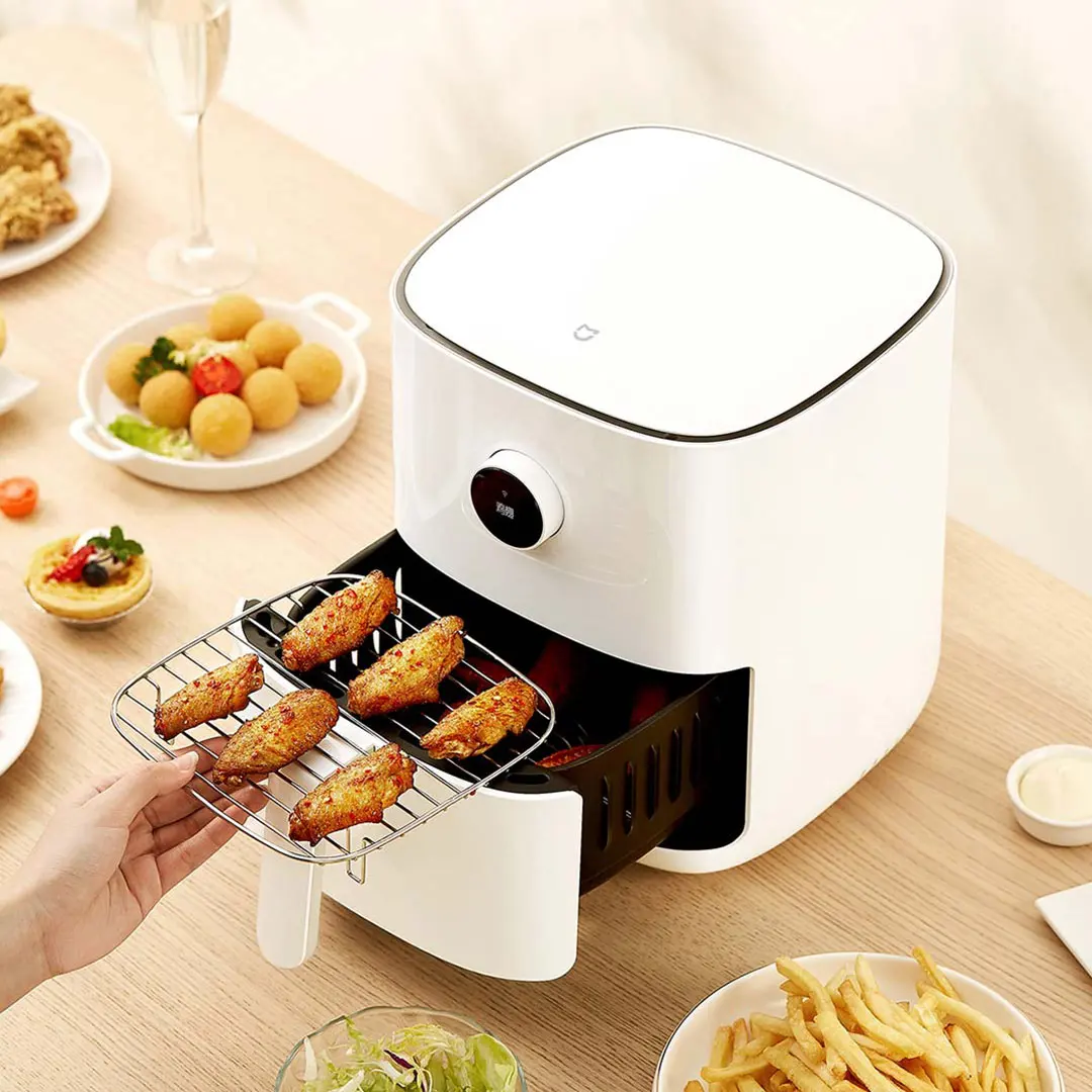 R XIAOMI Mijia Smart Air Fryer  3.5L EU OLED Screen Support Mijia App Control Airfryer