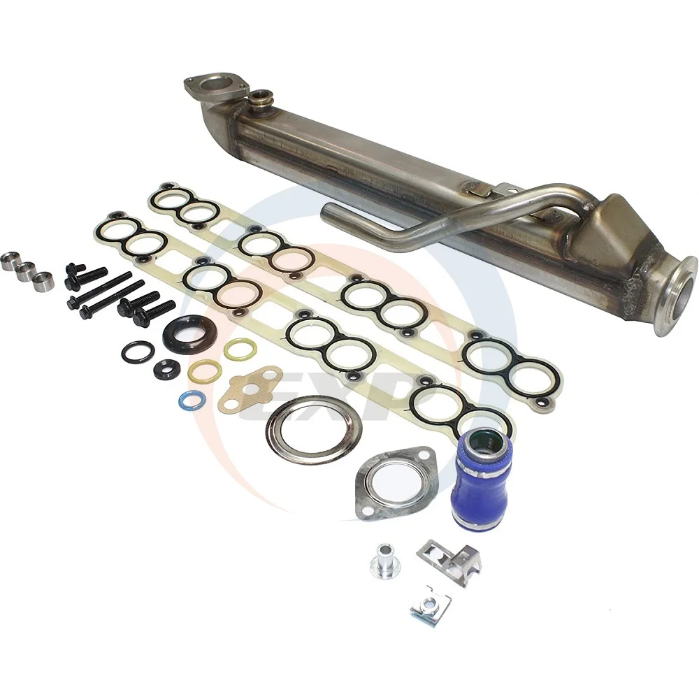 904-218  Upgraded EGR Cooler Fit For Fords F-250 F-350 6.0L Powerstroke Diesel     4C3Z9P456AF, 4C3Z9P456AJ