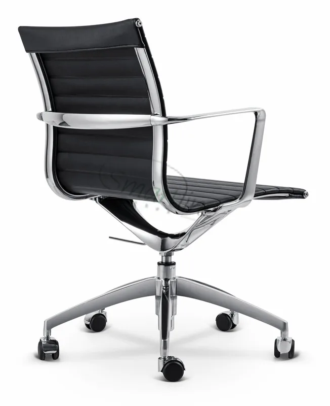 Comfortable Ribbed Aluminum Commercial Office Chair