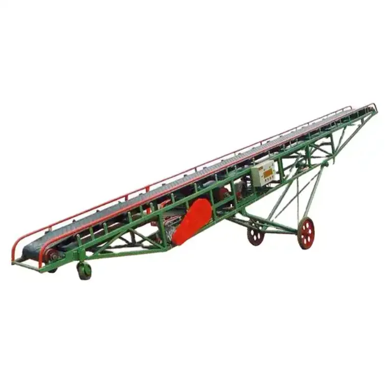 Belt for Stone Crusher Portable Conveyor Belt Belt Conveyor for Truck Loading Unloading