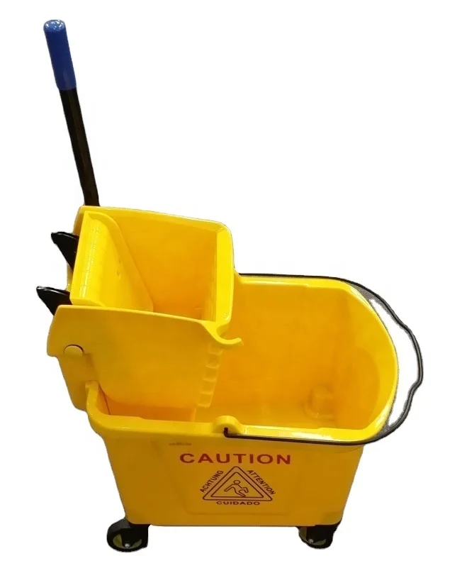 2021 BEAO оптом 32L желтая Швабра из микрофибры wringer bucket UP-062 для