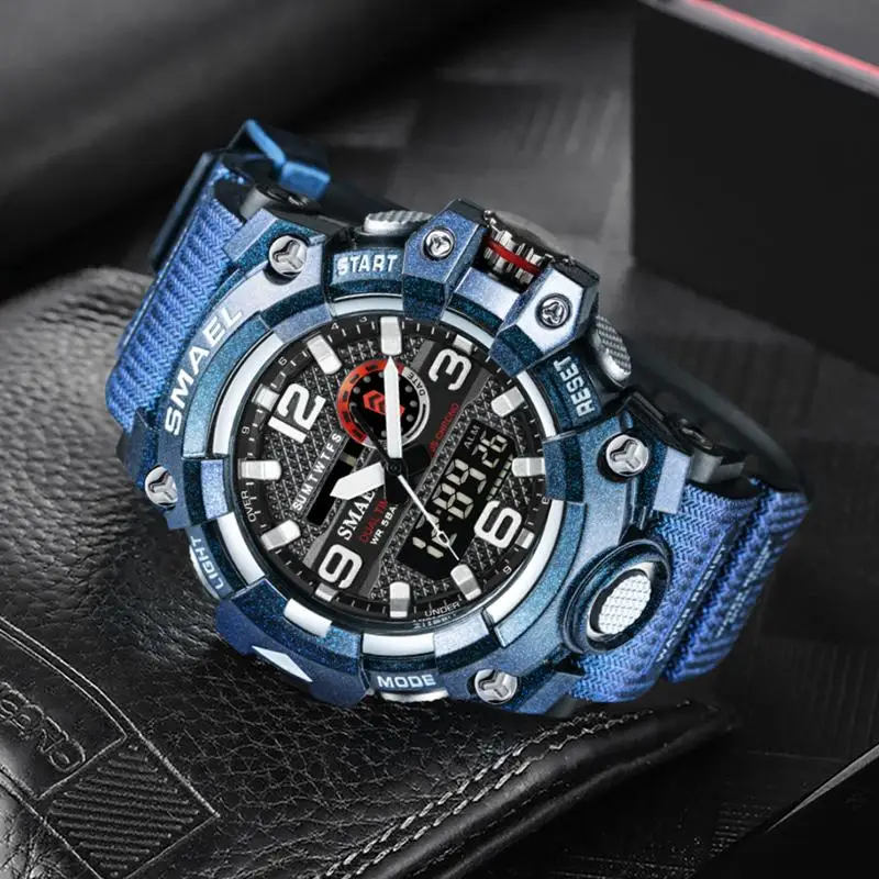 SMAEL multifunctional colorful 8035 Sport watch  digital jam tangan for present