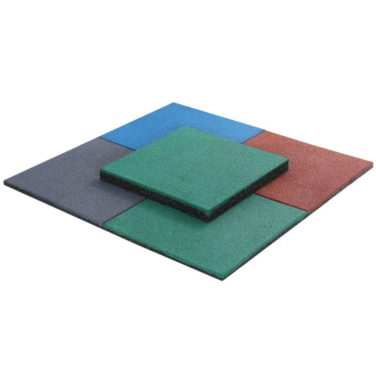 School Playground Non Slip Kids Play Area Exterior Rubber Flooring Tiles