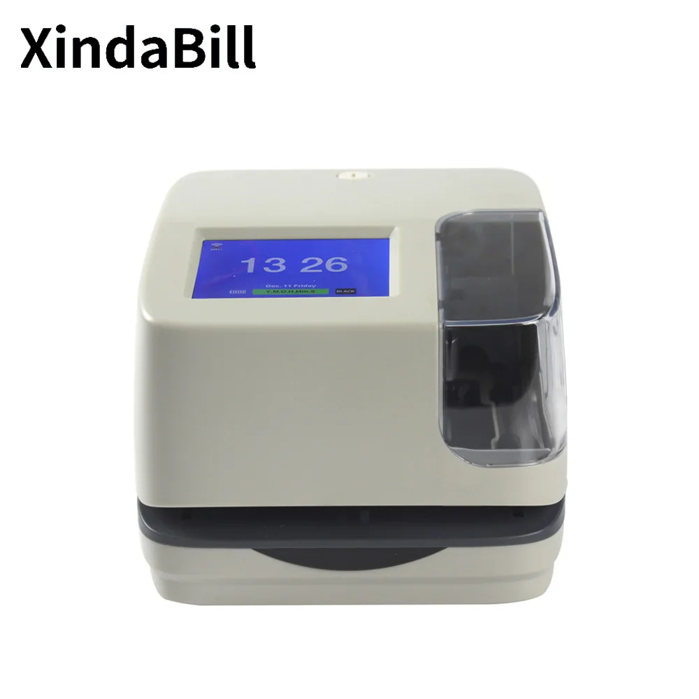 Xindabill машина для запечатывания времени, записывающая пробойная карточка, высокое качество, работник офиса, рекордер времени