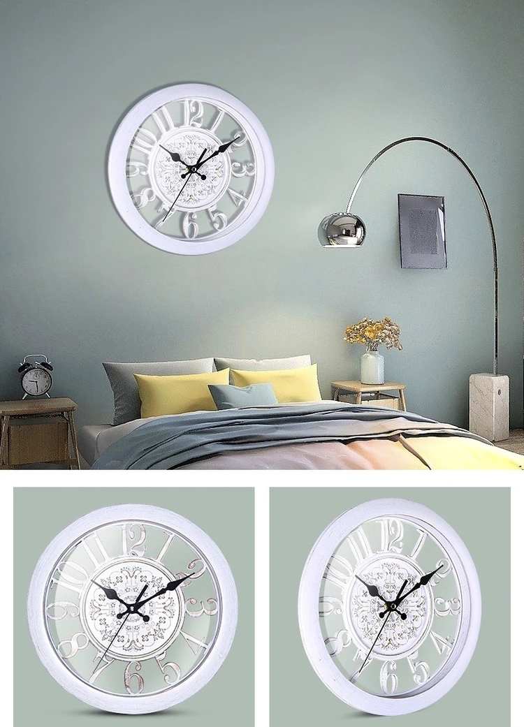 wall clock vintage home decorating