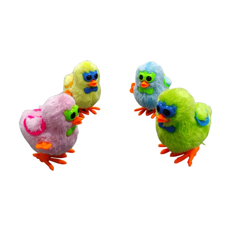 Wholesale Chick Plush Children Wind Up Chicken Toy Plush Toy Chicken Chicken Toy