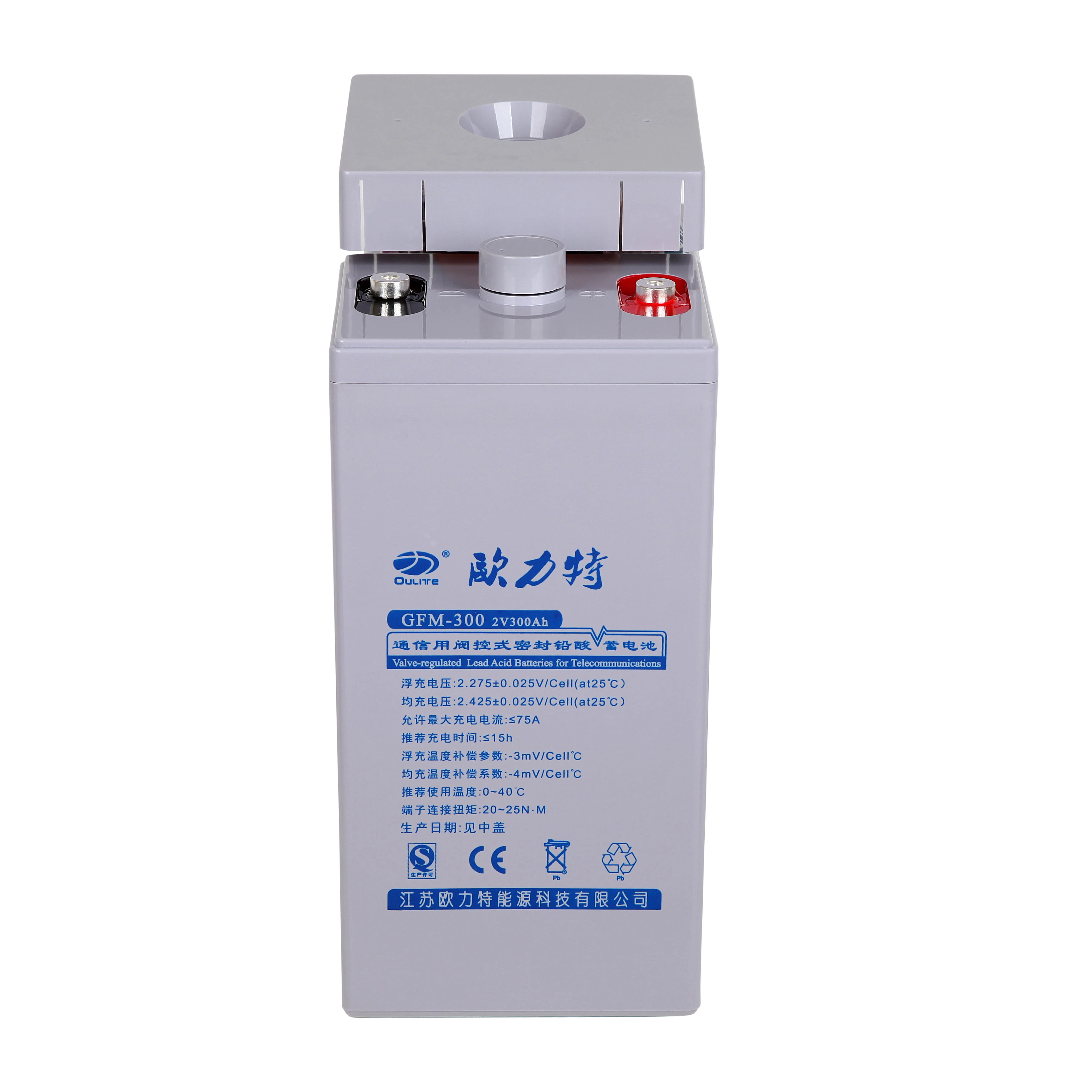 2024 Popular 2V 6V 12V Lead Acid Gel Deep Cycle Battery 100Ah 150Ah 200Ah 250Ah 3 Years Factory Warranty Competitive Price