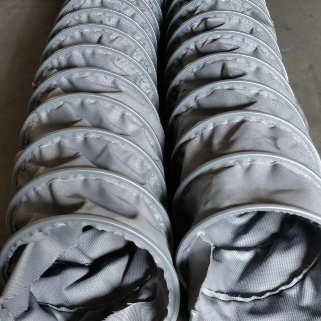 Top Quality PVC Fire Resistant Flexible Air Duct for Air Conditioning Fan Durable PVC Exhaust Insulated Duct