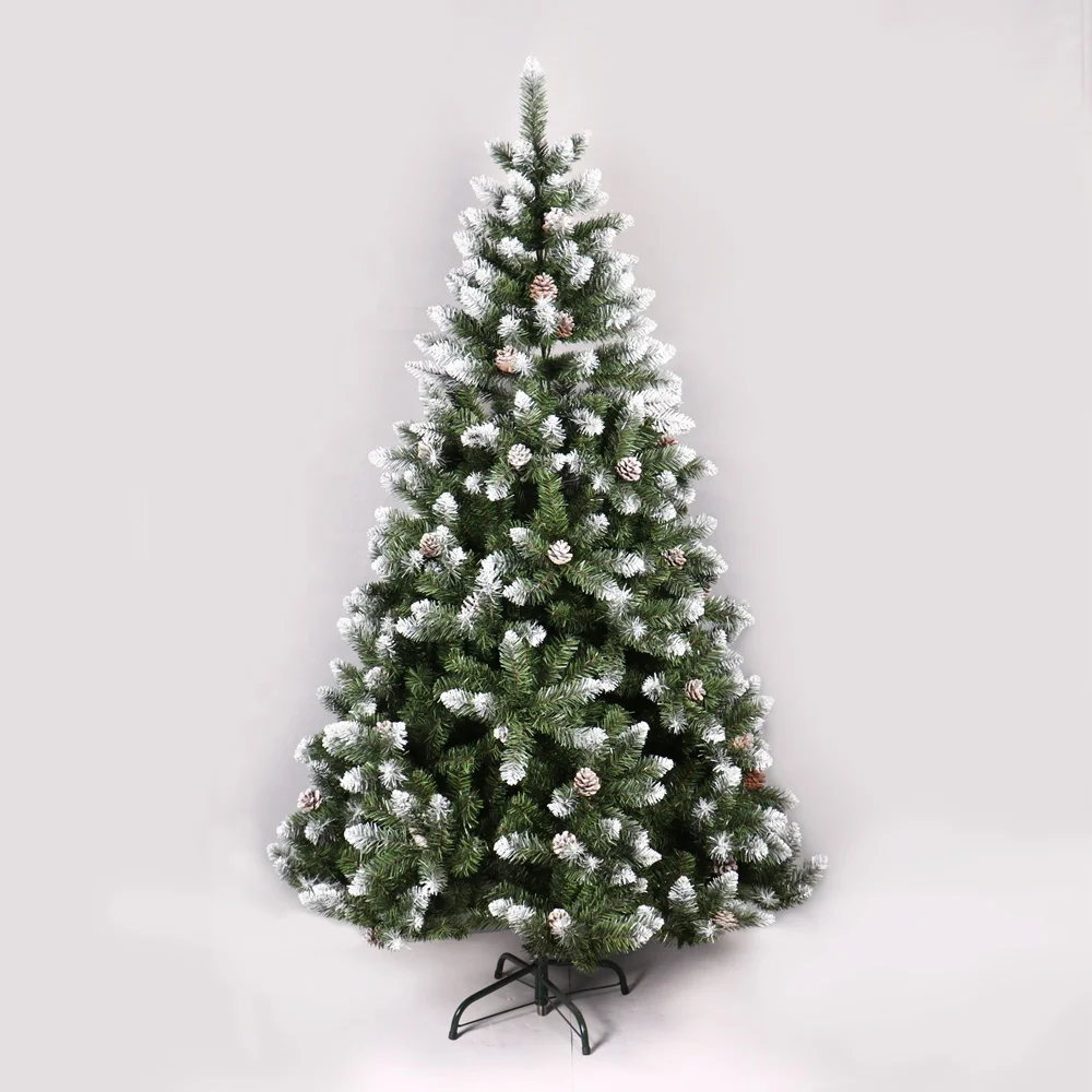 PVC Factory Wrapped Christmas Tree Decoration Supplies Artificial Trees arvores de natal