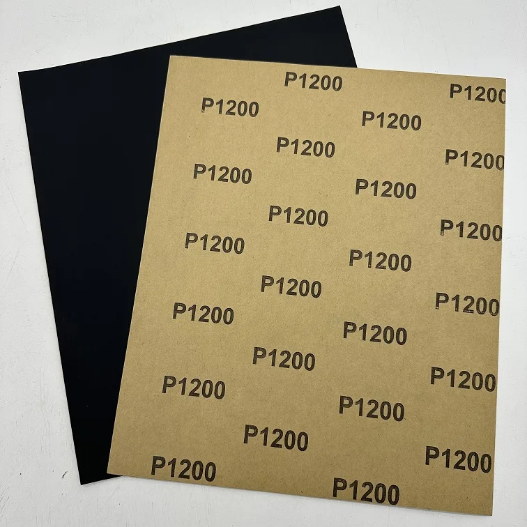 Hot Sale Products Aluminum Oxide Sandpaper 60-2000 Grit Abrasive Paper for Wood Metal Automotive Waterproof Paper Polishing