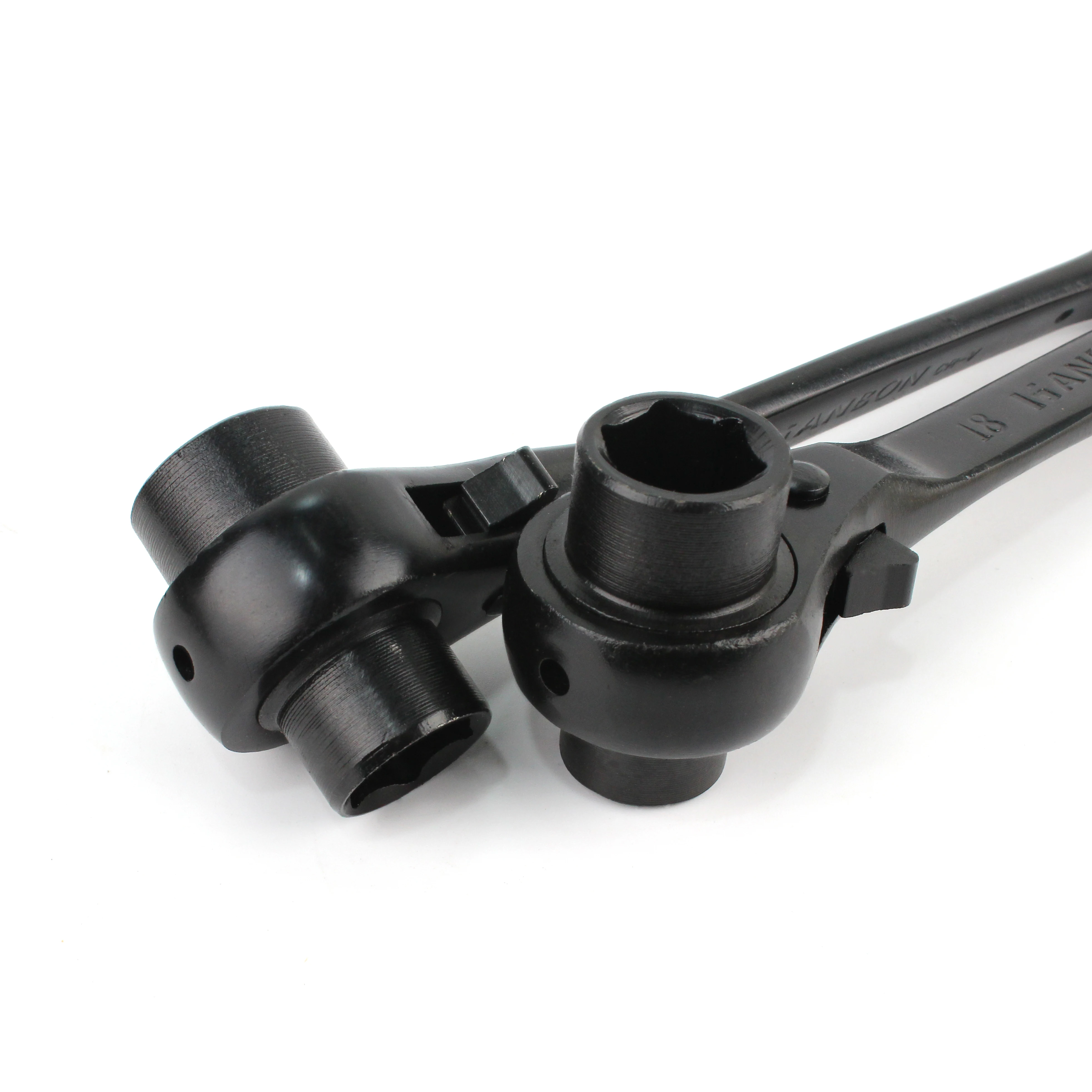 Scaffolding Ratchet Wrench with 17/19mm