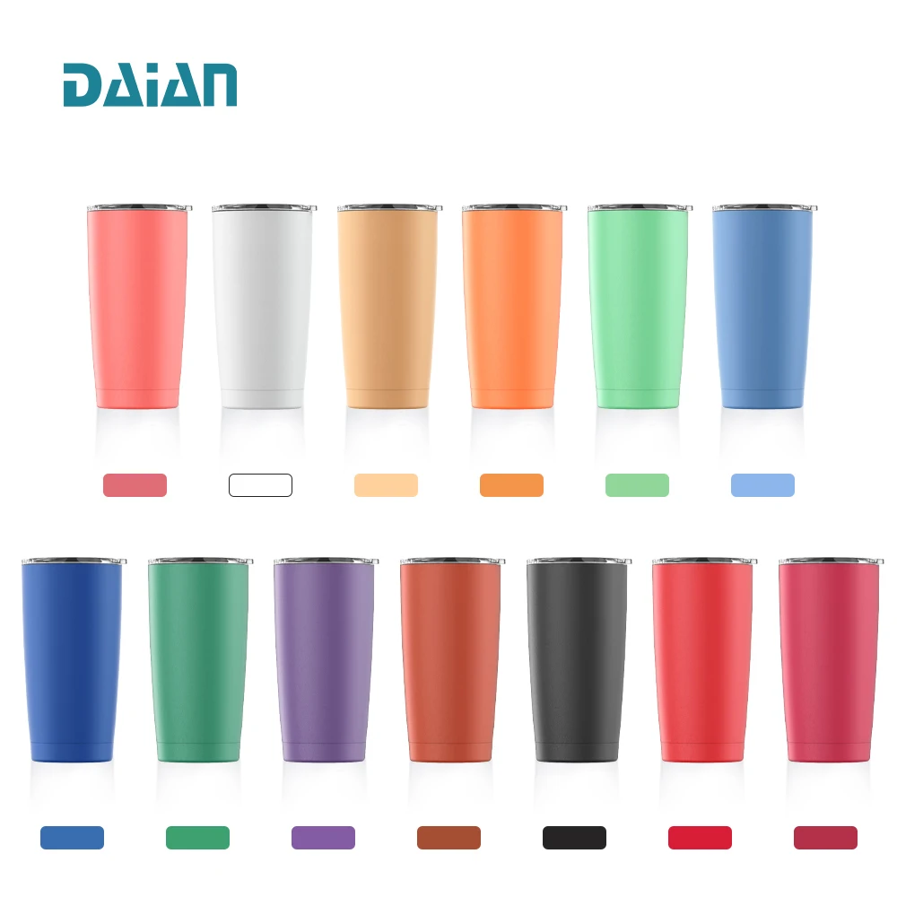 Long Durable Tumbler Hot and Cold Heat Transfer Cups Coffee Mug with Logo Printing