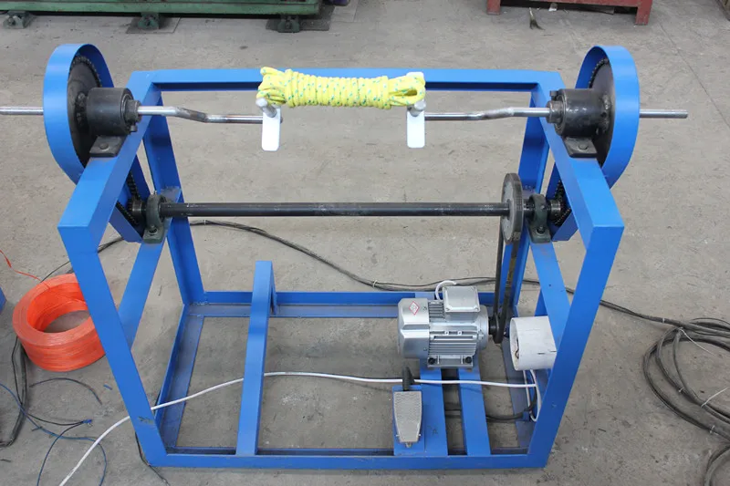 Ropenet simple hand manual rope twine hank winding machine