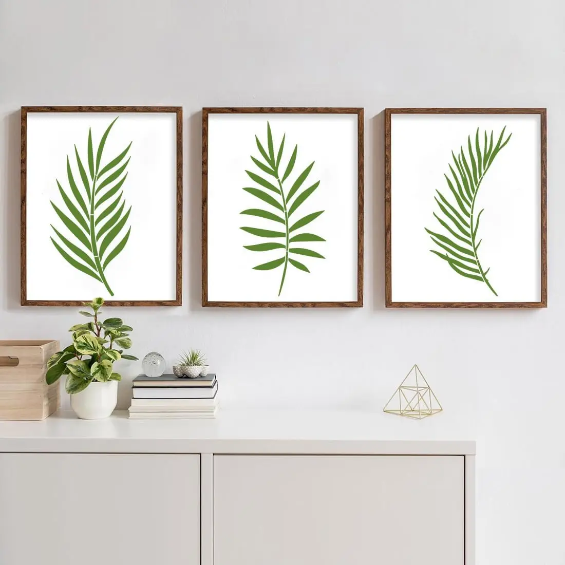 Large Palm Leaf Stencils for Painting Reusable Tropical Leaves Stencils Plant Stencil Drawing Templates