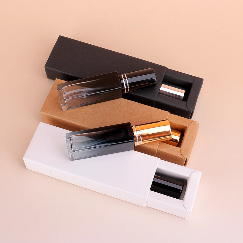 Mini Travel Perfume Tester 2ml 3ml 5ml Glass Sample Vials Atomizer with Custom Packaging Box