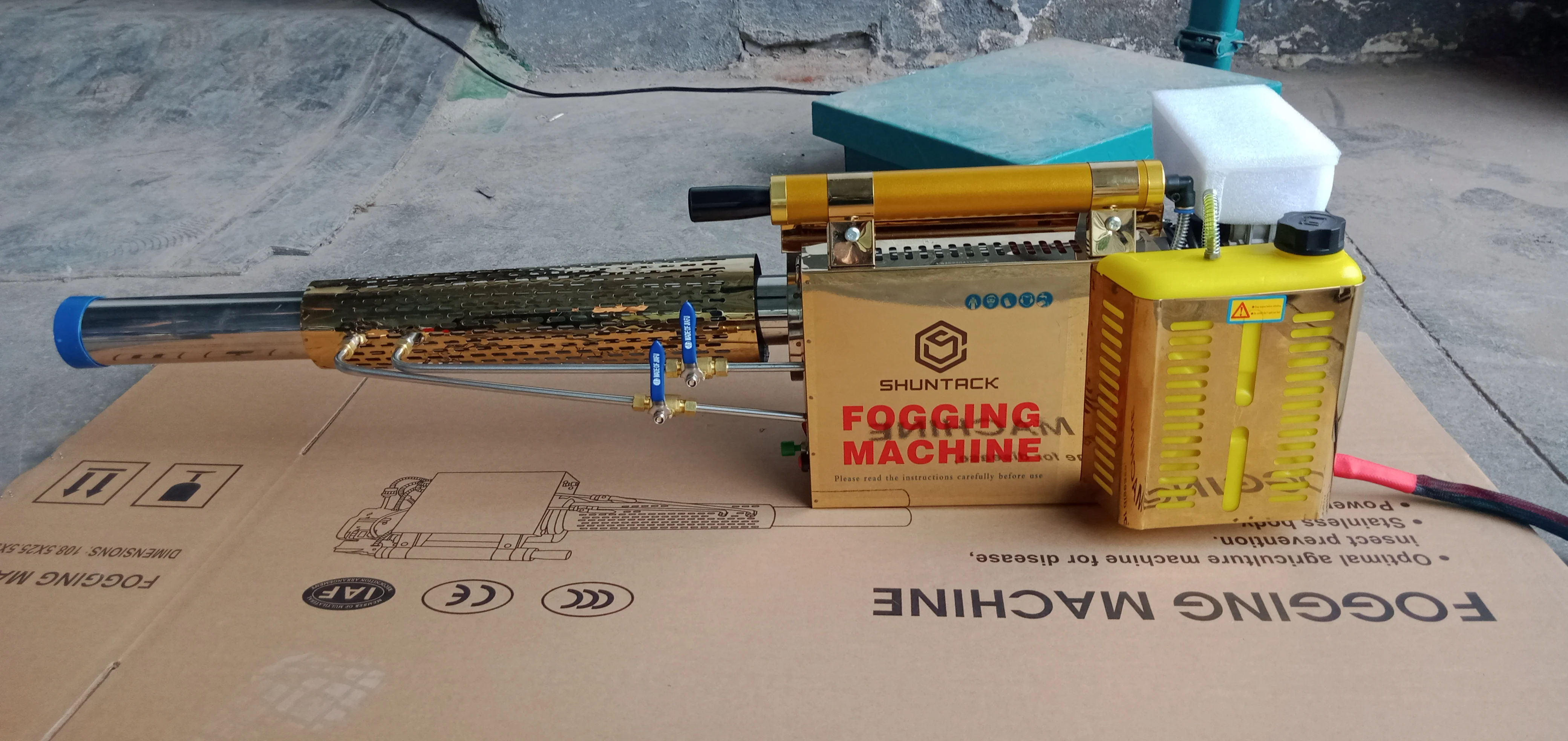 Factory price fogging machine sprayer fumigation mosquito fogger machine