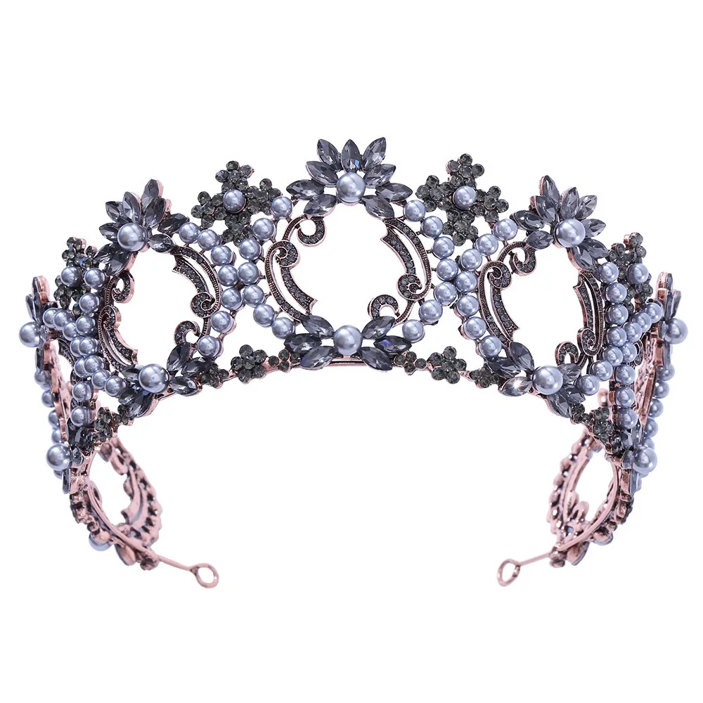 Wedding Bride Hair Accessories Crystal Hair Jewelry Rhinestone Tiaras And Crown For Women Girls